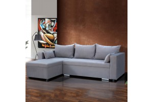 Καναπές-κρεβάτι γωνία με αποθηκευτικό χώρο Σίφνος 245x150x88