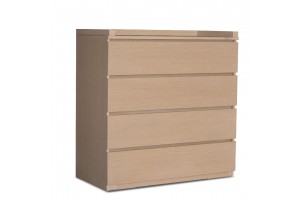 Συρταριέρα-αλλαξιέρα  Δρυς MDF 110Υx90x45 ελληνικής κατασκευής