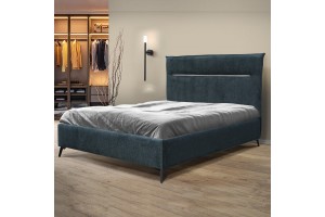 Κρεβάτι υφασμάτινο Sol ελληνικής κατασκευής 160x200