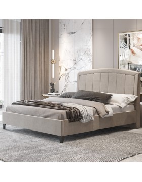 Κρεβάτι υφασμάτινο Glory ελληνικής κατασκευής 160x200