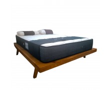 Κρεβάτι-βάση από μασίφ δρυς ξύλο 8εκ Ελληνικής κατασκευής 160x200