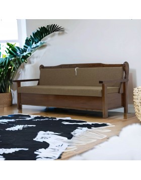 Σουηδικός καναπές-κρεβάτι με αποθηκευτικό χώρο